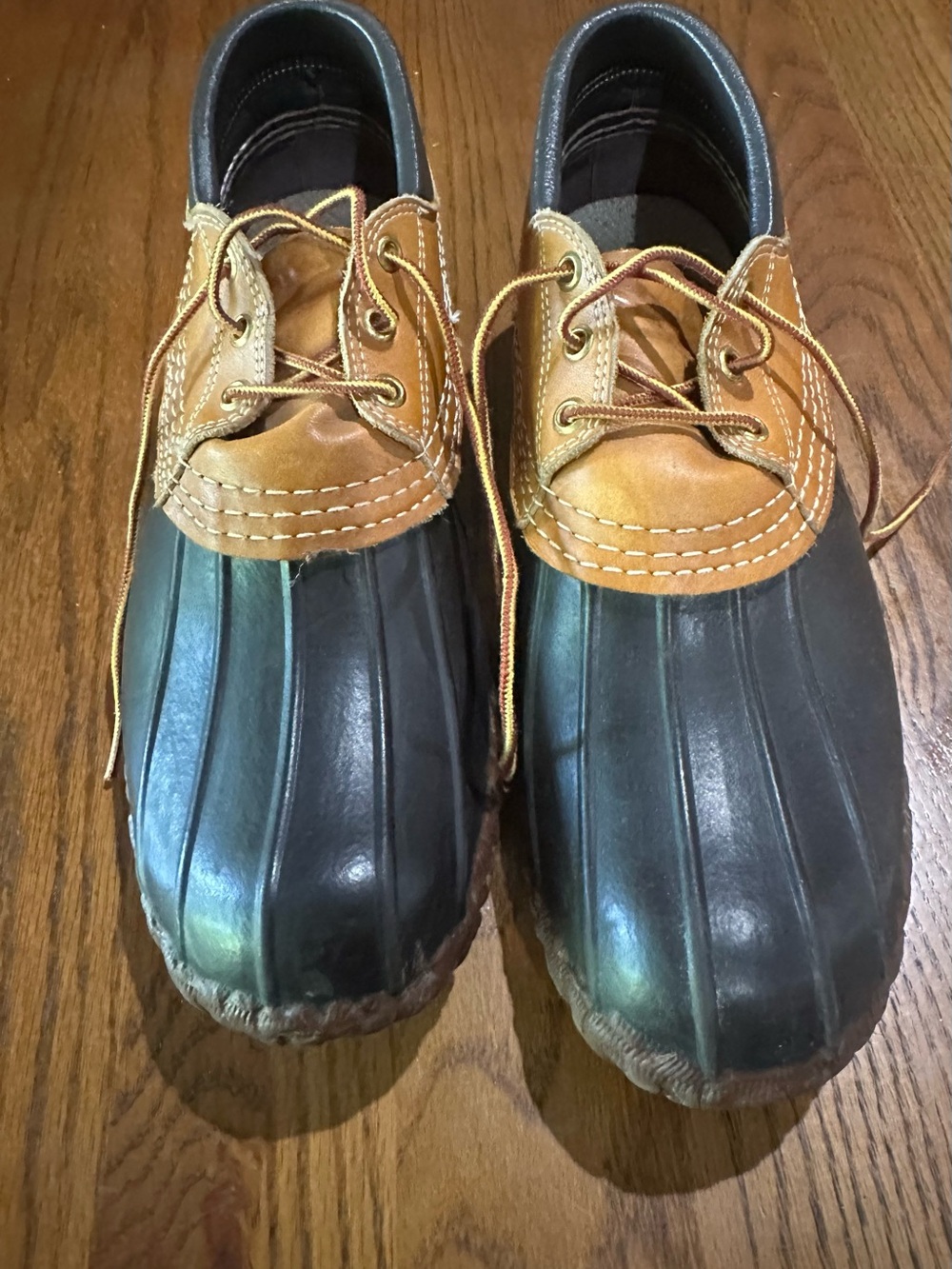 L.L. Bean Men's Two-Tone Duck Boots - Brown & Black